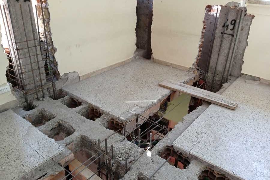 Rinforzo travi e solai